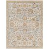 Alfombra Vintage Lavable Gris/amarillo 160x213cm Esther