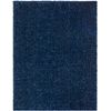 Alfombra Shaggy Moderna Azul Oscuro 160x213cm Claire