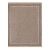 Alfombra Exterior/interior Efecto Yute Beige/negro 160x213cm Penny