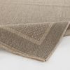 Alfombra Exterior/interior Efecto Yute Beige/negro 160x213cm Penny