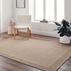 Alfombra Exterior/interior Efecto Yute Beige/negro 160x213cm Penny