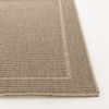 Alfombra Exterior/interior Efecto Yute Beige/negro 80x220cm Penny