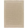 Alfombra Exterior/interior Efecto Yute Beige/negro 120x170cm Penny