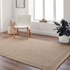 Alfombra Exterior/interior Efecto Yute Beige/negro 120x170cm Penny