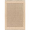 Alfombra Exterior/interior Efecto Yute Beige/negro 160x213cm Penny