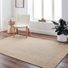 Alfombra Exterior/interior Efecto Yute Beige 120x170cm Nikki