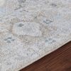 Alfombra Vintage Lavable En Lavadora Marfil/marrón 160x213cm Elsa