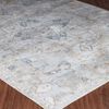 Alfombra Vintage Lavable En Lavadora Marfil/marrón 160x213cm Elsa