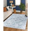 Alfombra Vintage Lavable Gris/azul 160x213cm Elsa