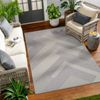 Alfombra Exterior/interior Gris/marfil 160x213cm Abby