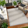 Alfombra Exterior/interior Marfil/gris 200x275cm Jody