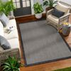 Alfombra Exterior/interior Gris/marfil 160x213cm Kacey