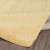 Alfombra Shaggy Moderna Amarillo 200x275cm Soso