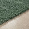 Alfombra Shaggy Moderna Verde 160x213cm Soso