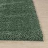 Alfombra Shaggy Moderna Verde 160x213cm Soso