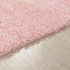 Alfombra Shaggy Moderna Rosa Claro 120x180cm Soso