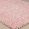 Alfombra Shaggy Moderna Rosa Claro 120x180cm Soso