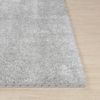 Alfombra Shaggy Moderna Gris Claro 200x275cm Soso