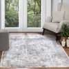 Alfombra Vintage Oriental Blanco/gris 160x213cm Fatima