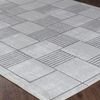 Alfombra Escandinava Moderna Gris 200x275cm Ivy