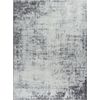 Alfombra Abstracta Moderna Gris/blanco 160x215cm Milena