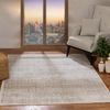 Alfombra Vintage Oriental Marrón/marfil/gris 120x170cm Dania