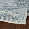 Alfombra Vintage Oriental Azul/blanco 120x170cm Dania