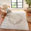 Alfombra Vintage Oriental Blanco/gris 120x170cm Defne