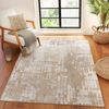 Alfombra Abstracta Moderna Beige/blanco 120x170cm Martina