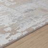 Alfombra Abstracta Moderna Beige/blanco 120x170cm Martina