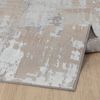 Alfombra Abstracta Moderna Beige/blanco 120x170cm Martina