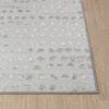 Alfombra Escandinava Lunares Beige/blanco 160x213cm Valkiria