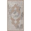 Alfombra Vintage Oriental Beige/blanco 80x150cm Azra