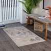 Alfombra Vintage Oriental Beige/blanco 80x150cm Azra