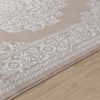 Alfombra Vintage Oriental Beige/blanco 80x150cm Elin