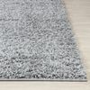 Alfombra Shaggy Moderna Gris 160x220cm Lilly