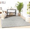 Alfombra Shaggy Moderna Gris 200x290cm Lilly