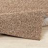 Alfombra Shaggy Moderna Beige Oscuro 160x220cm Lilly