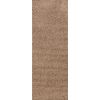 Alfombra De Pasillo Shaggy Moderna Beige Oscuro 80x220cm Lilly