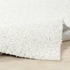 Alfombra Shaggy Moderna Blanco 120x170cm Lilly