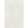 Alfombra Shaggy Moderna Blanco 100x200cm Lilly