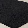 Alfombra Shaggy Moderna Negro 120x170cm Lilly