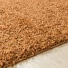 Alfombra Shaggy Moderna Terracota 200x290cm Lilly