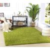 Alfombra Shaggy Moderna Verde 200x290cm Lilly