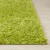 Alfombra Shaggy Moderna Verde 80x150cm Lilly