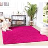 Alfombra Shaggy Moderna Fucsia 200x290cm Lilly