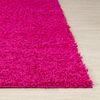 Alfombra Shaggy Moderna Fucsia 200x290cm Lilly