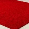 Alfombra Shaggy Moderna Rojo 160x220cm Lilly