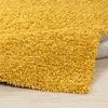 Alfombra Shaggy Moderna Amarillo 160x220cm Lilly