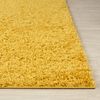 Alfombra Shaggy Moderna Amarillo 160x220cm Lilly